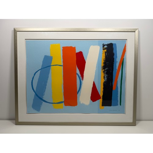 2 - Wilhelmina Barns-Graham (Scottish 1912-2004) 'Blue Light, Summer' 1999 Screenprint signed in pencil ... 
