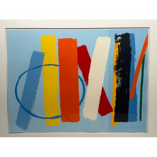 2 - Wilhelmina Barns-Graham (Scottish 1912-2004) 'Blue Light, Summer' 1999 Screenprint signed in pencil ... 