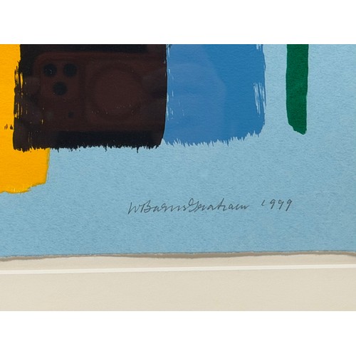 2 - Wilhelmina Barns-Graham (Scottish 1912-2004) 'Blue Light, Summer' 1999 Screenprint signed in pencil ... 