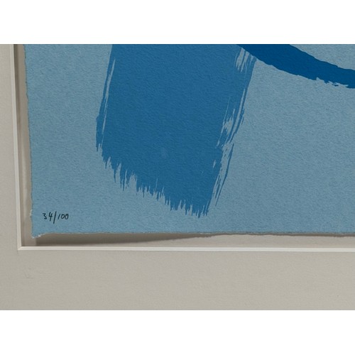 2 - Wilhelmina Barns-Graham (Scottish 1912-2004) 'Blue Light, Summer' 1999 Screenprint signed in pencil ... 