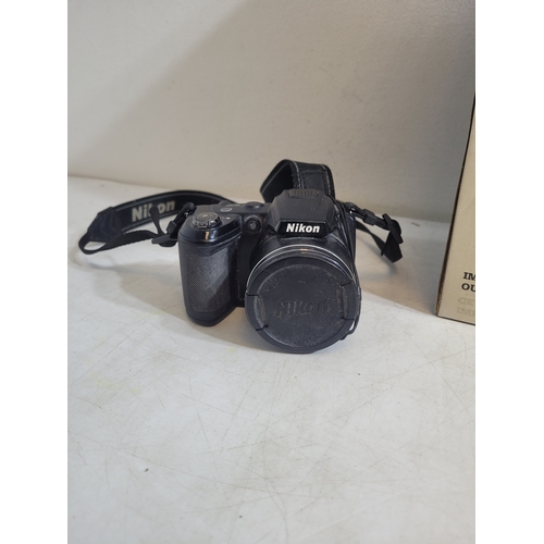 314 - New in box Crosley cruiser 3 speed portable turntable and a Nikon Coolpix L310  camera