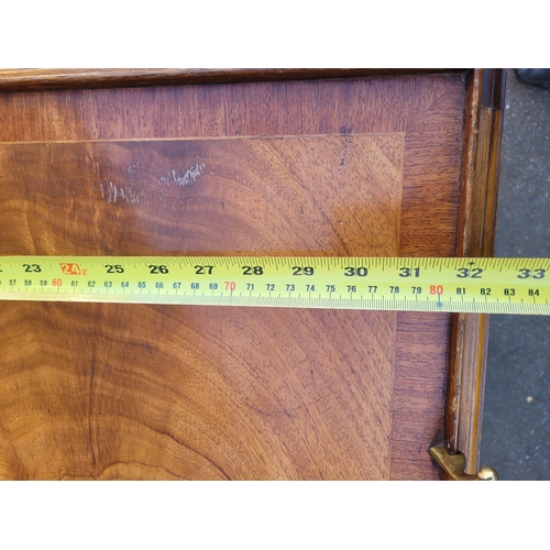 390 - Vintage Yew serving tray wheeled trolly made by E G Hudson.