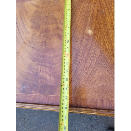 390 - Vintage Yew serving tray wheeled trolly made by E G Hudson.