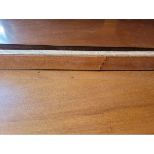 393 - Pair of fretwork vintage double bookcases