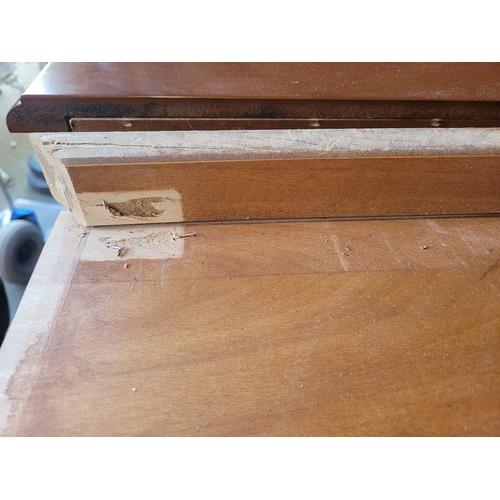 393 - Pair of fretwork vintage double bookcases