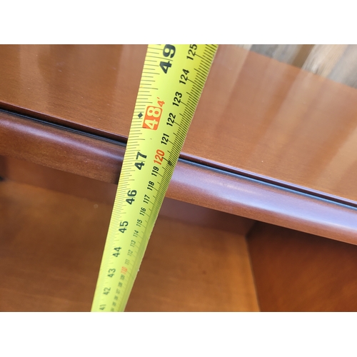 393 - Pair of fretwork vintage double bookcases