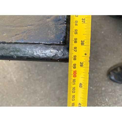 691 - Antique 19th Century Carved Oak Chest