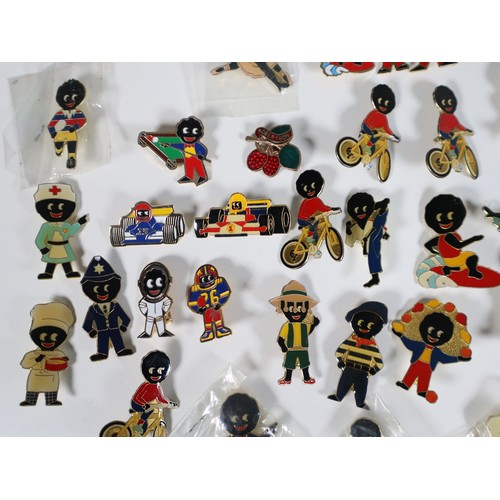 89 - A collection of Robertsons Golly Pin Badges