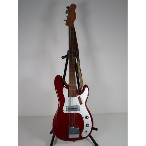 106 - Electric Bass Guitar Model 1971 possibly Kent