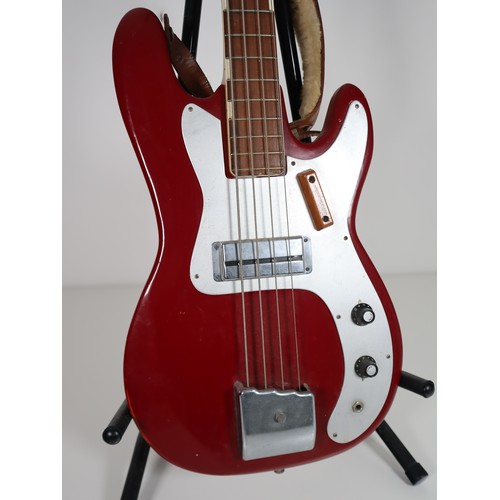 106 - Electric Bass Guitar Model 1971 possibly Kent