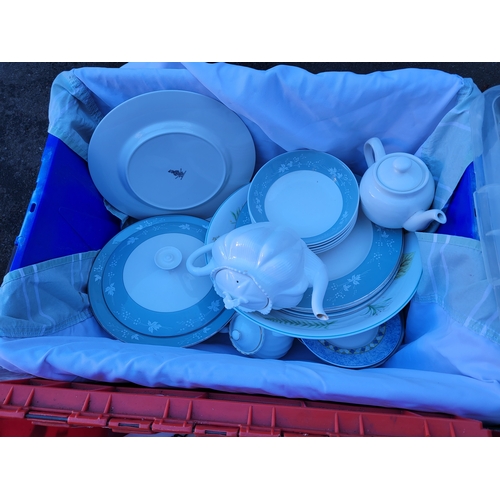 479 - Collection of China and porcelain including Wedgewood, royal Doulton, villeroy & boch Sango China an... 