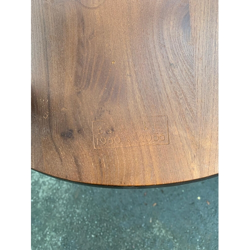 646 - Ercol drop Leaf table and 4 Ercol chairs