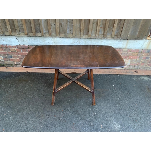 646 - Ercol drop Leaf table and 4 Ercol chairs