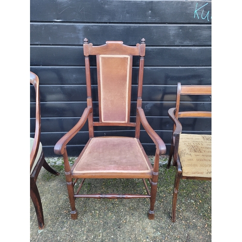 494 - 3 antique chairs