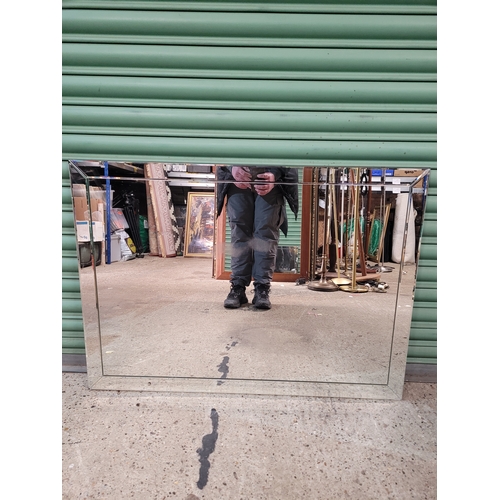 702 - Large Frameless Mirror