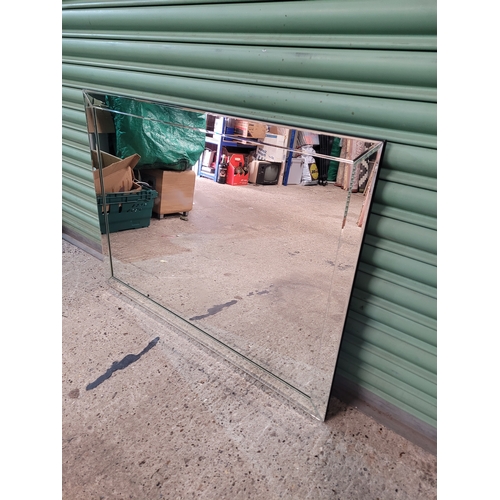 702 - Large Frameless Mirror