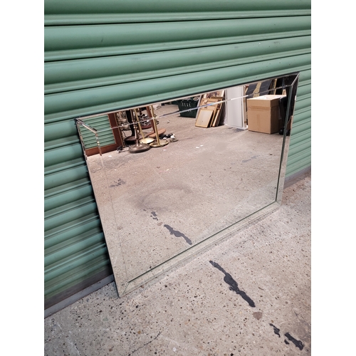 702 - Large Frameless Mirror