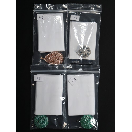 39 - 7ct Zambian Emerald Sterling Silver Pendant (2), 1.50ct Blue & White Diamond Sterling Silver Pendant... 