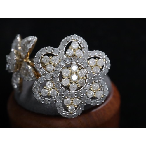 48 - 1.50ct Diamond Midas Gold Plated Sterling Silver Ring Size N-O & 1ct Diamond 9K Gold Tomas Rae Ring ... 