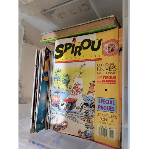334 - Vintage Collection of Spirou and action force comics