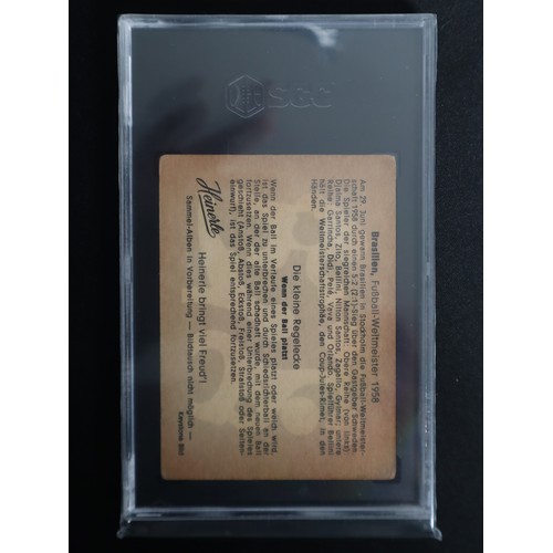 120 - 1982 Danone No 34 Pele Futbol En Accion PSA 5 Excellent + 1960-61 Heinerle Die Kleine Regelecke '58 ... 