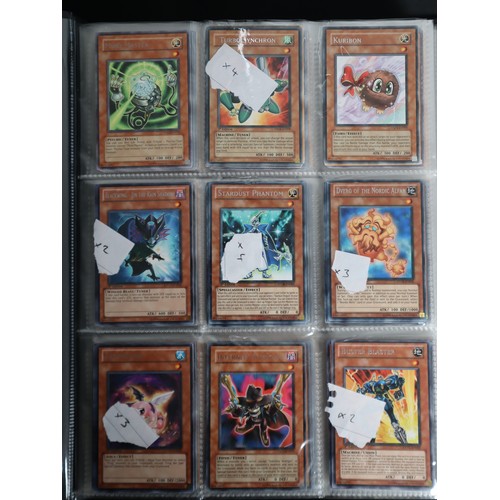 121 - Yu-Gi-Oh Trading Cards - A collection of over 350+ cards from various expansions from 2008 - 2011 in... 