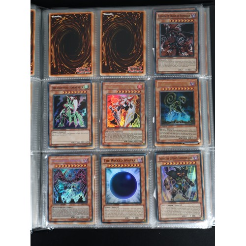 121 - Yu-Gi-Oh Trading Cards - A collection of over 350+ cards from various expansions from 2008 - 2011 in... 