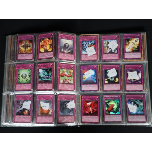 121 - Yu-Gi-Oh Trading Cards - A collection of over 350+ cards from various expansions from 2008 - 2011 in... 