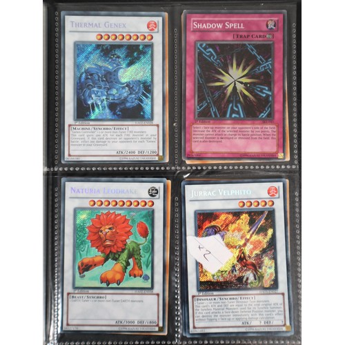 122 - Yu-Gi-Oh Trading cards includes various cards from expansions from 2008-2011 includes Black Rose Dra... 