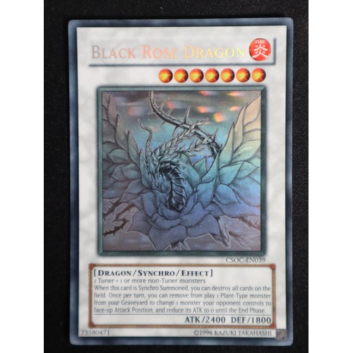122 - Yu-Gi-Oh Trading cards includes various cards from expansions from 2008-2011 includes Black Rose Dra... 