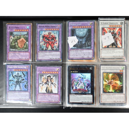 122 - Yu-Gi-Oh Trading cards includes various cards from expansions from 2008-2011 includes Black Rose Dra... 