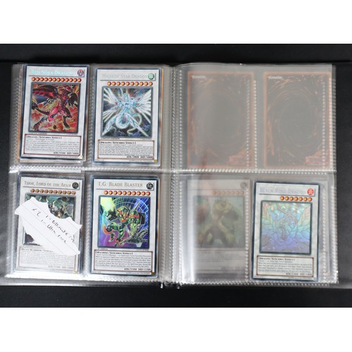 122 - Yu-Gi-Oh Trading cards includes various cards from expansions from 2008-2011 includes Black Rose Dra... 