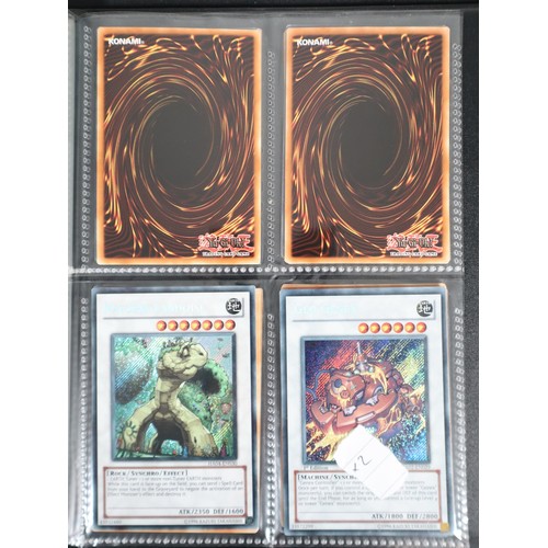 122 - Yu-Gi-Oh Trading cards includes various cards from expansions from 2008-2011 includes Black Rose Dra... 