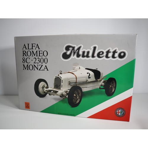141 - Pocher 1/8 Scale Alfa Romeo 8C 2300 Monza Muletto - Rare boxed model - Unused Boxed