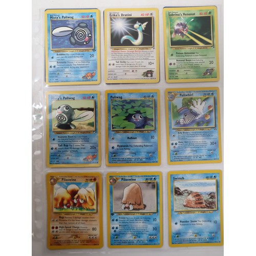 126 - Pokemon Trading Card Game - A collection of cards from Gym & Neo Series Expansions includes holos Ro... 