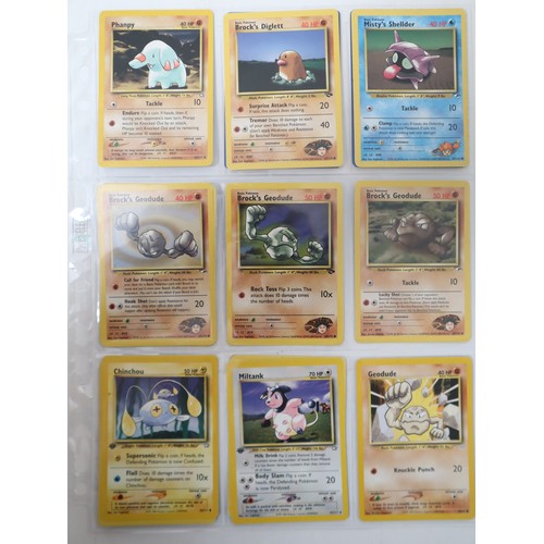 126 - Pokemon Trading Card Game - A collection of cards from Gym & Neo Series Expansions includes holos Ro... 