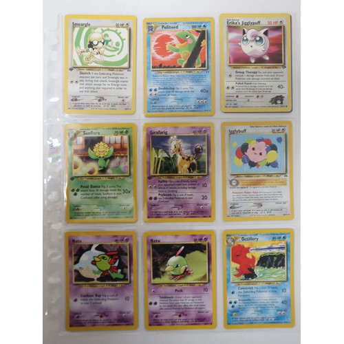 126 - Pokemon Trading Card Game - A collection of cards from Gym & Neo Series Expansions includes holos Ro... 