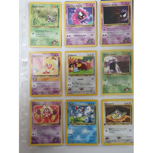 126 - Pokemon Trading Card Game - A collection of cards from Gym & Neo Series Expansions includes holos Ro... 