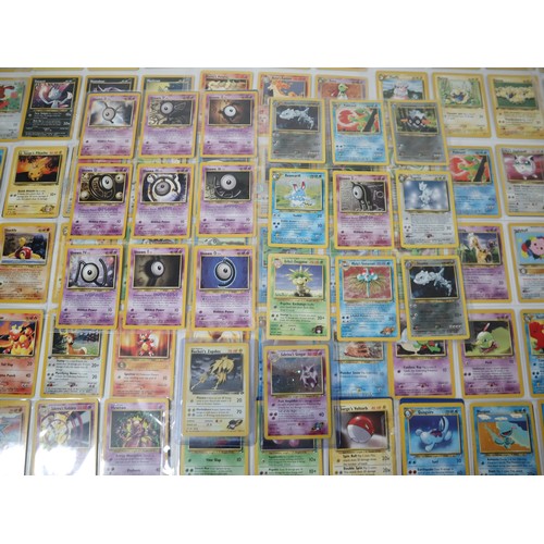 126 - Pokemon Trading Card Game - A collection of cards from Gym & Neo Series Expansions includes holos Ro... 