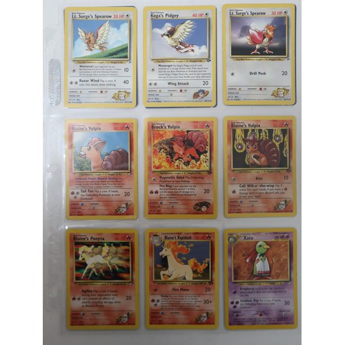 126 - Pokemon Trading Card Game - A collection of cards from Gym & Neo Series Expansions includes holos Ro... 