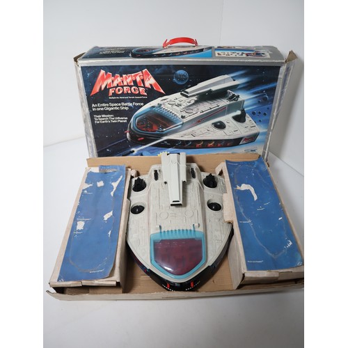 159 - Manta Force - Command Ship Boxed with inner card - 1987 by Bluebird