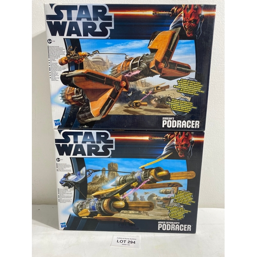 177 - Star Wars Sebulba's and Anakin Skywalker's Podracers