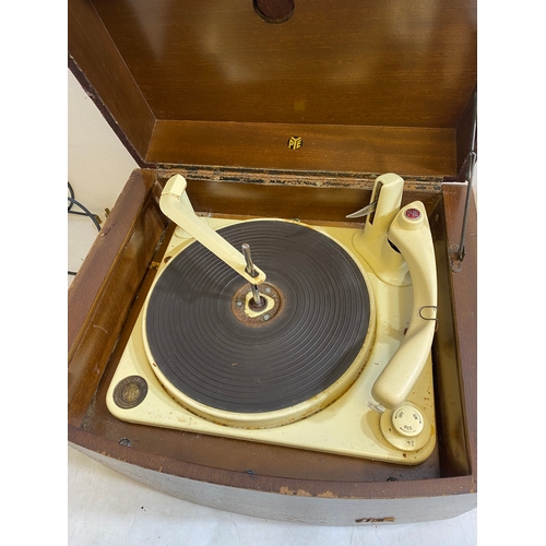 185 - Vintage Garrard model 1000 and PYE turntables