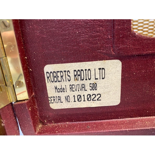 188 - Vintage Roberts Revival 500 Radio and Ekco UI99
