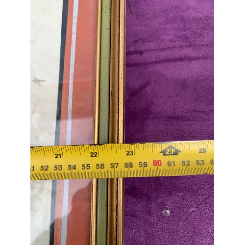 692 - A Collection of 20th century Asian themed Framed artworks on Fabric