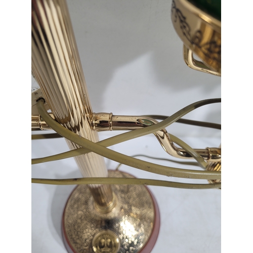 233 - A pair of Franklin Mint Thomas Alva Edison 150th Anniversary Commemorative Lamps