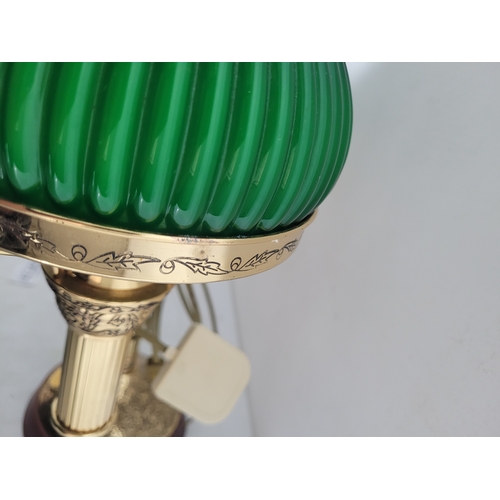 233 - A pair of Franklin Mint Thomas Alva Edison 150th Anniversary Commemorative Lamps