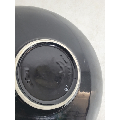 303 - Vintage Poole pottery mosaic charger