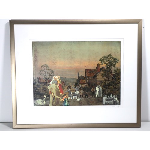 30A - Peter Blake (British, b. 1932)
Village Fête
Screenprint in colours, signed and numbered 34/100 in pe... 