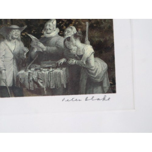30A - Peter Blake (British, b. 1932)
Village Fête
Screenprint in colours, signed and numbered 34/100 in pe... 